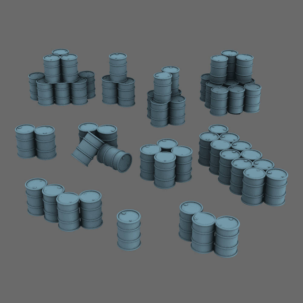 BWTF Scenic Oil Drums Ver 01