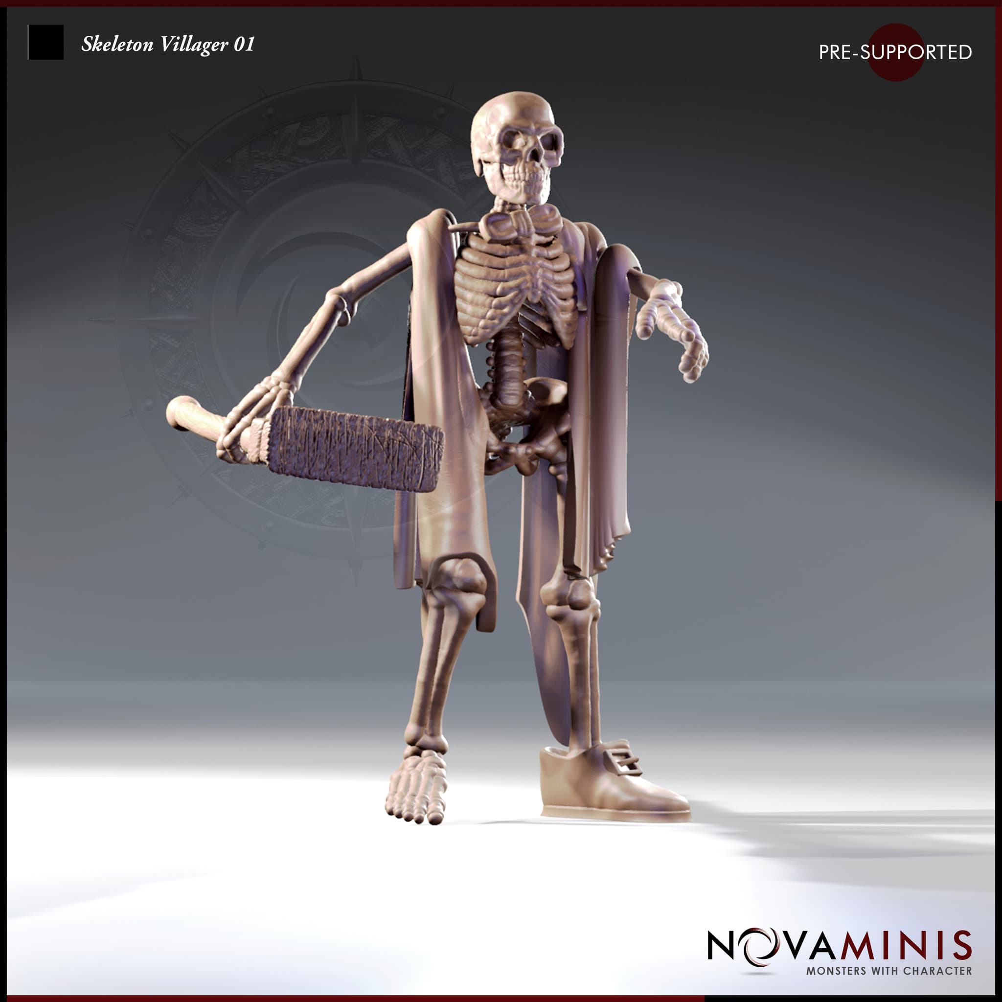Skeleton Villager 01