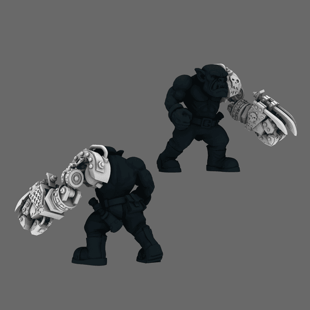 SO Blue Lads Elf Loot Power Claw Arm RIGHT