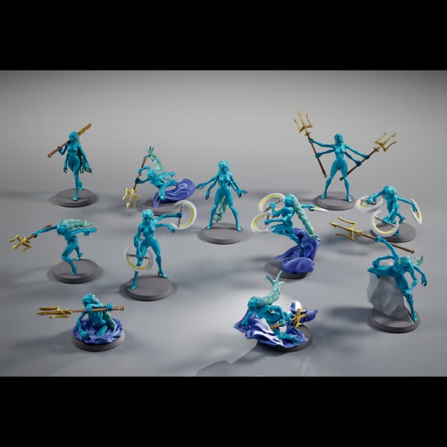 Lady Deep (11 miniatures)