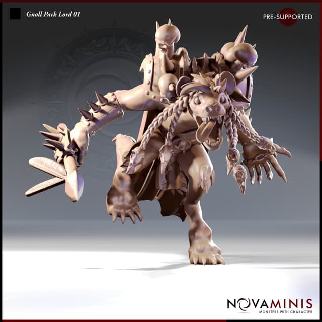 Gnoll Pack Lord 01