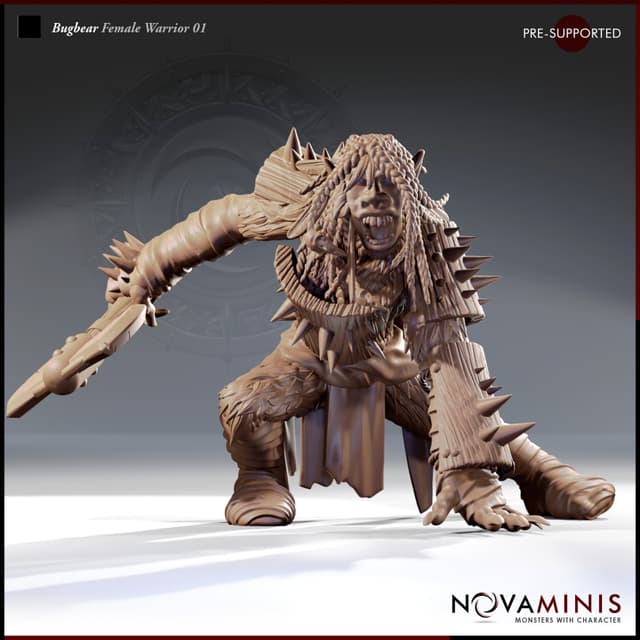 Bugbear Female Warrior 01