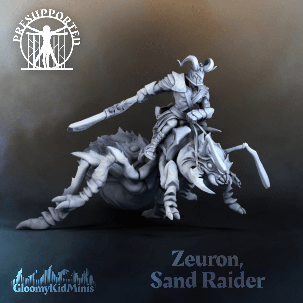 Zeuron, Sand Raider on Kank