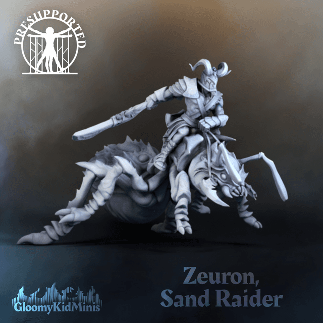 Zeuron, Sand Raider on Kank
