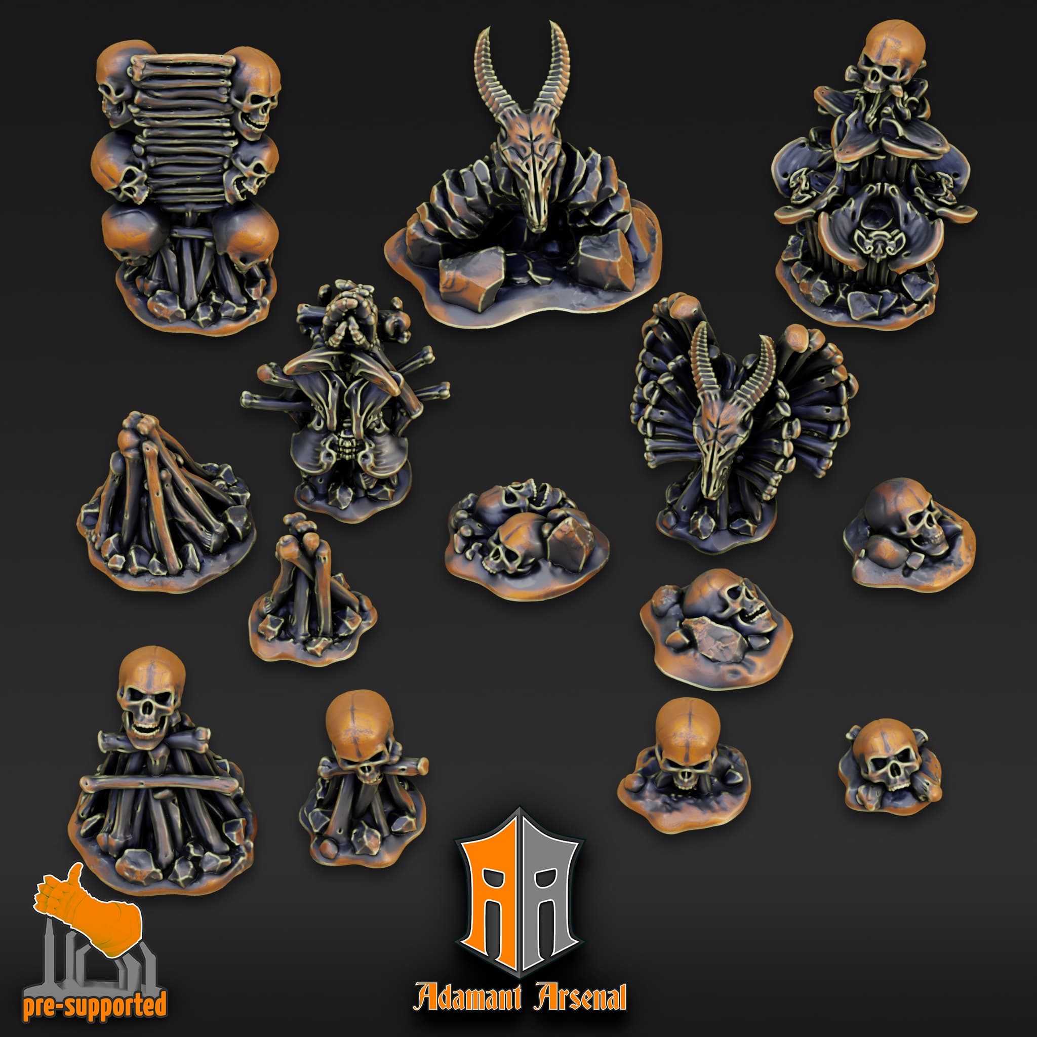 Basing Bits - Occult Bones