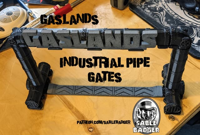 Gaslands - Industrial Pipes Gates