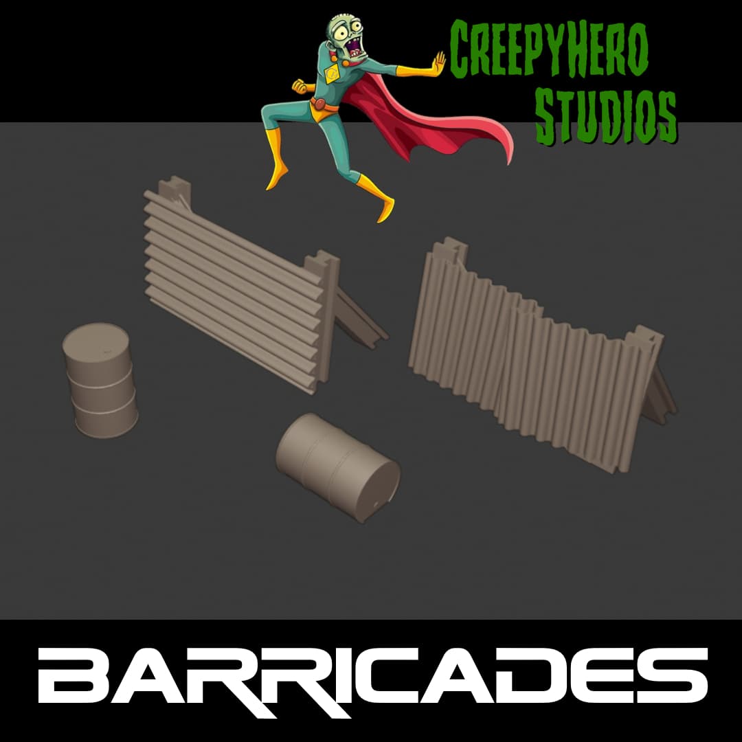 Gaslands Barricade Set