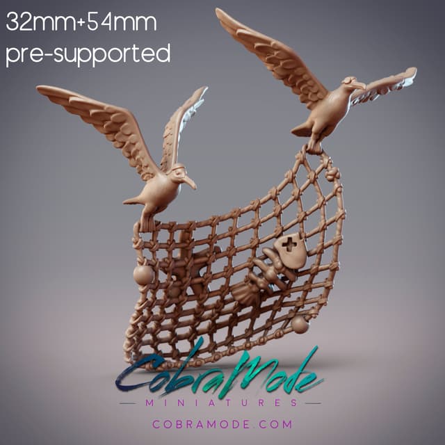 Bird Pirates - Jonathan & Zu, Seagull Trappers (Pre-supported)