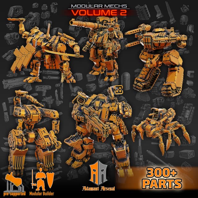 Modular Mechs Builder Vol.2