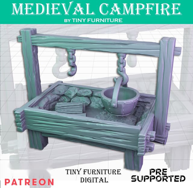 Medieval Campfire
