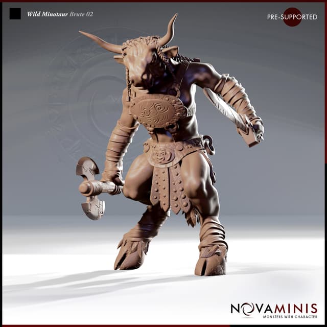 Wild Minotaur Brute 02