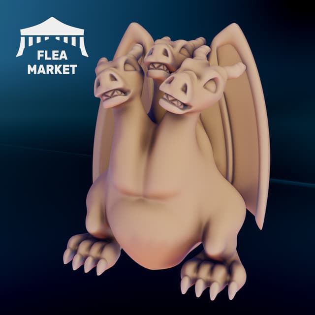 Unofficial Godzilla Monopoly - King Ghidorah