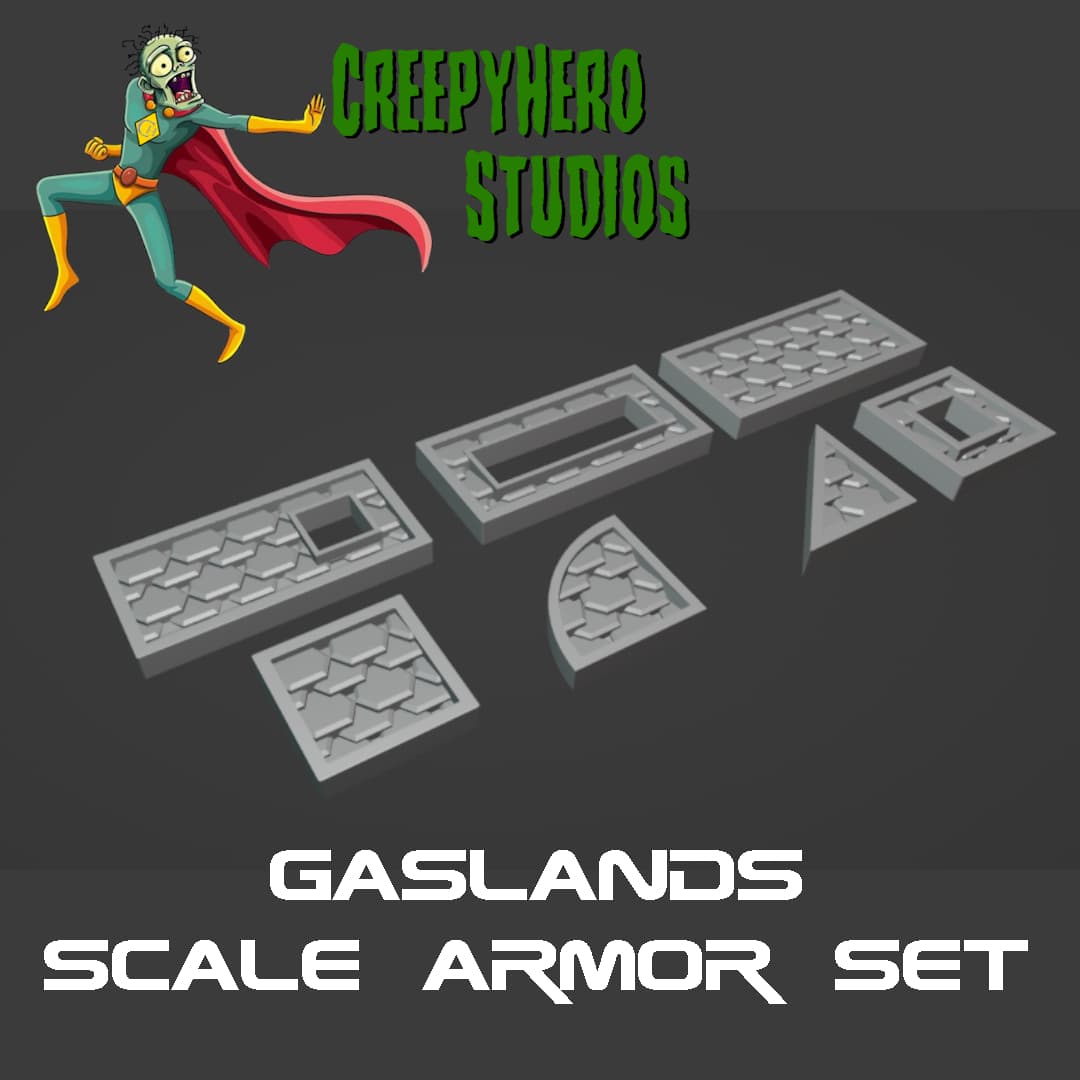 Gaslands Scale Armor Set