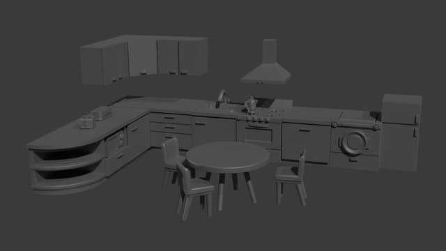Modern kitchen