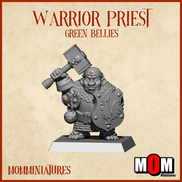 Warrior Priest 5(Green Bellies)