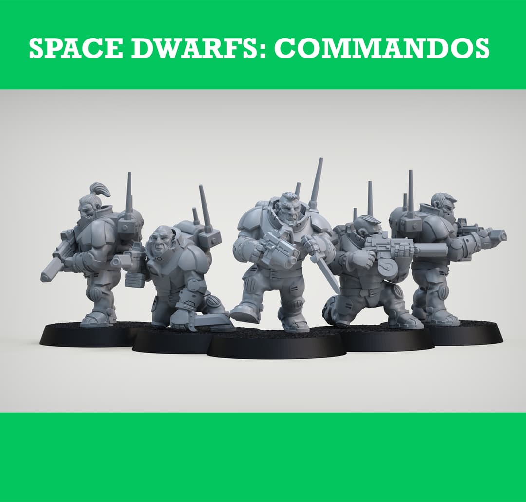 Space Dwarf: Commandos