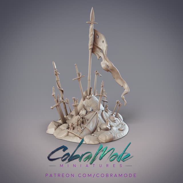 Sword Mound Battlefield Scatter Terrain