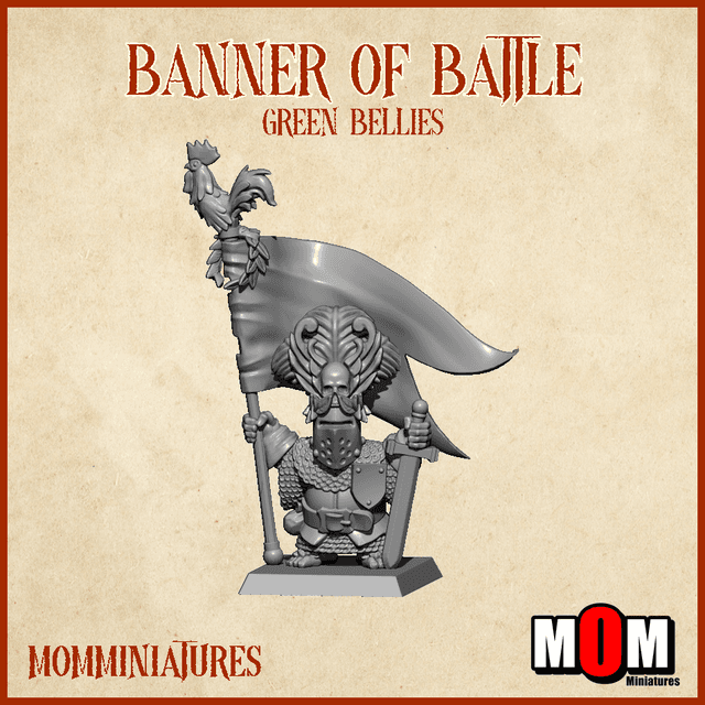 Banner of Battle (Green Bellies)