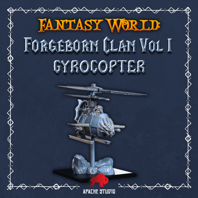  Forgeborn Clan: Gyrocopter 