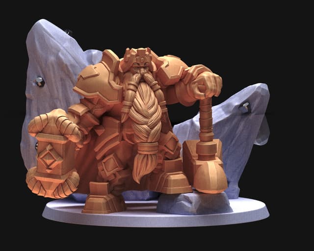 Dwarf 75mm painter edition february 2024