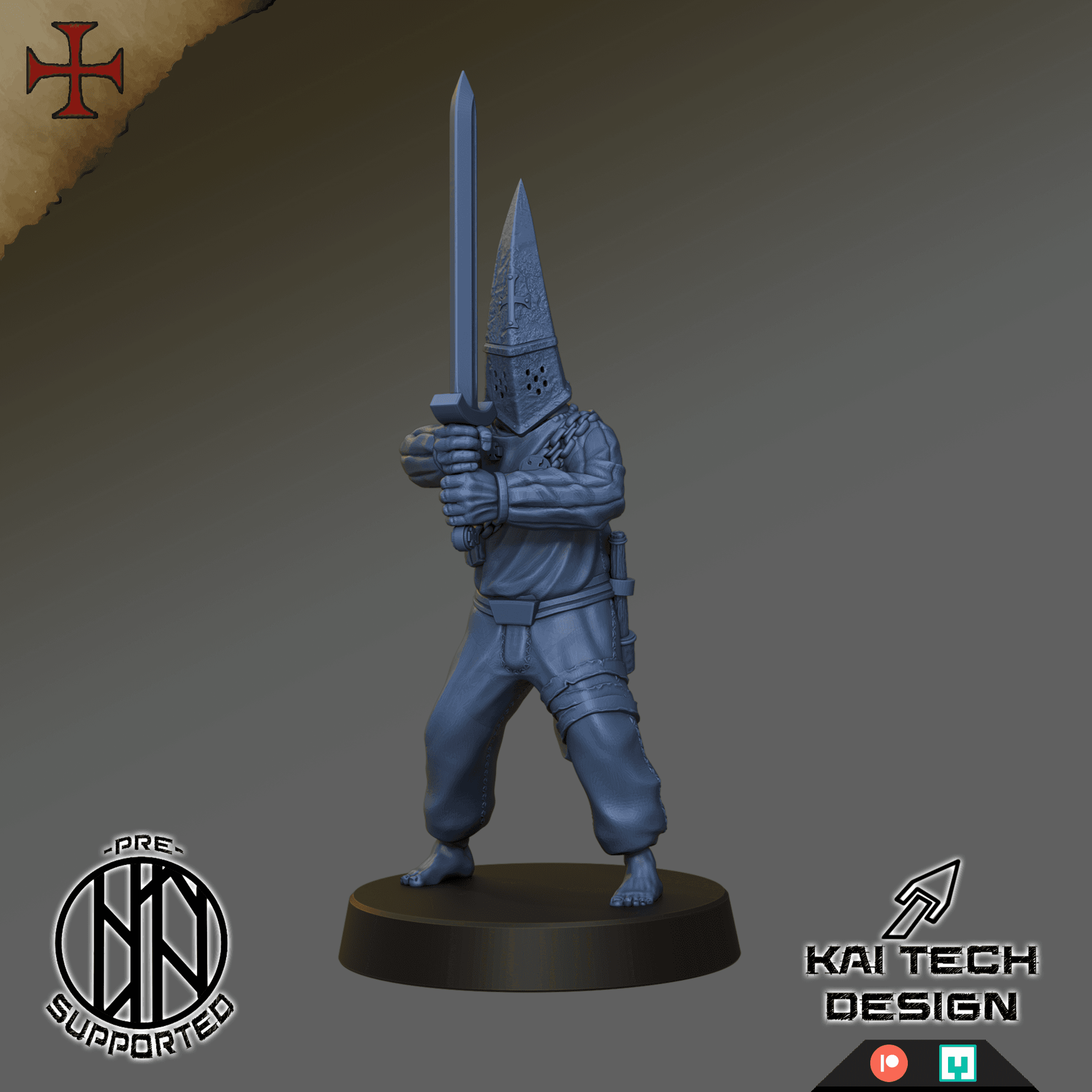 Devoted Cultists - Soldier 5, sword