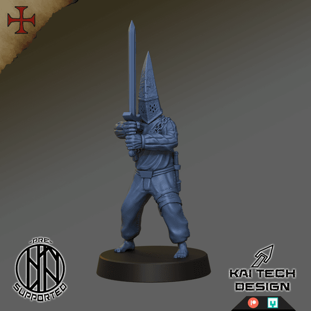 Devoted Cultists - Soldier 5, sword