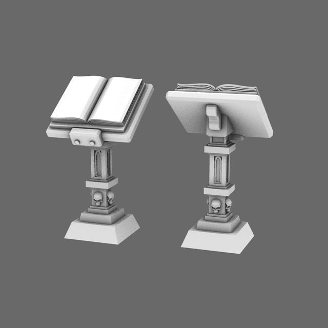 BWTF Scenics Library Lectern
