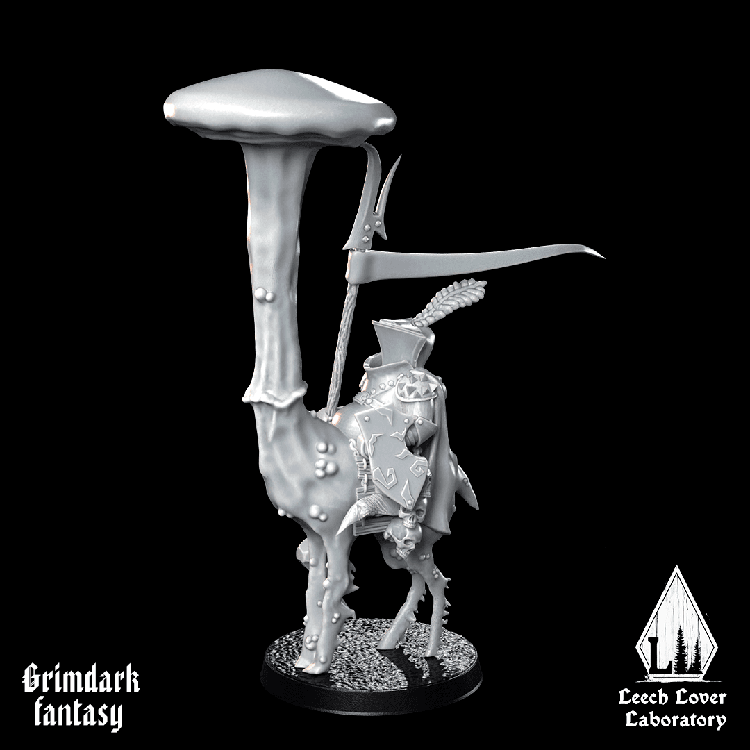 Knight on a Mushroom Steed for miniature-agnostic grimdark wargames