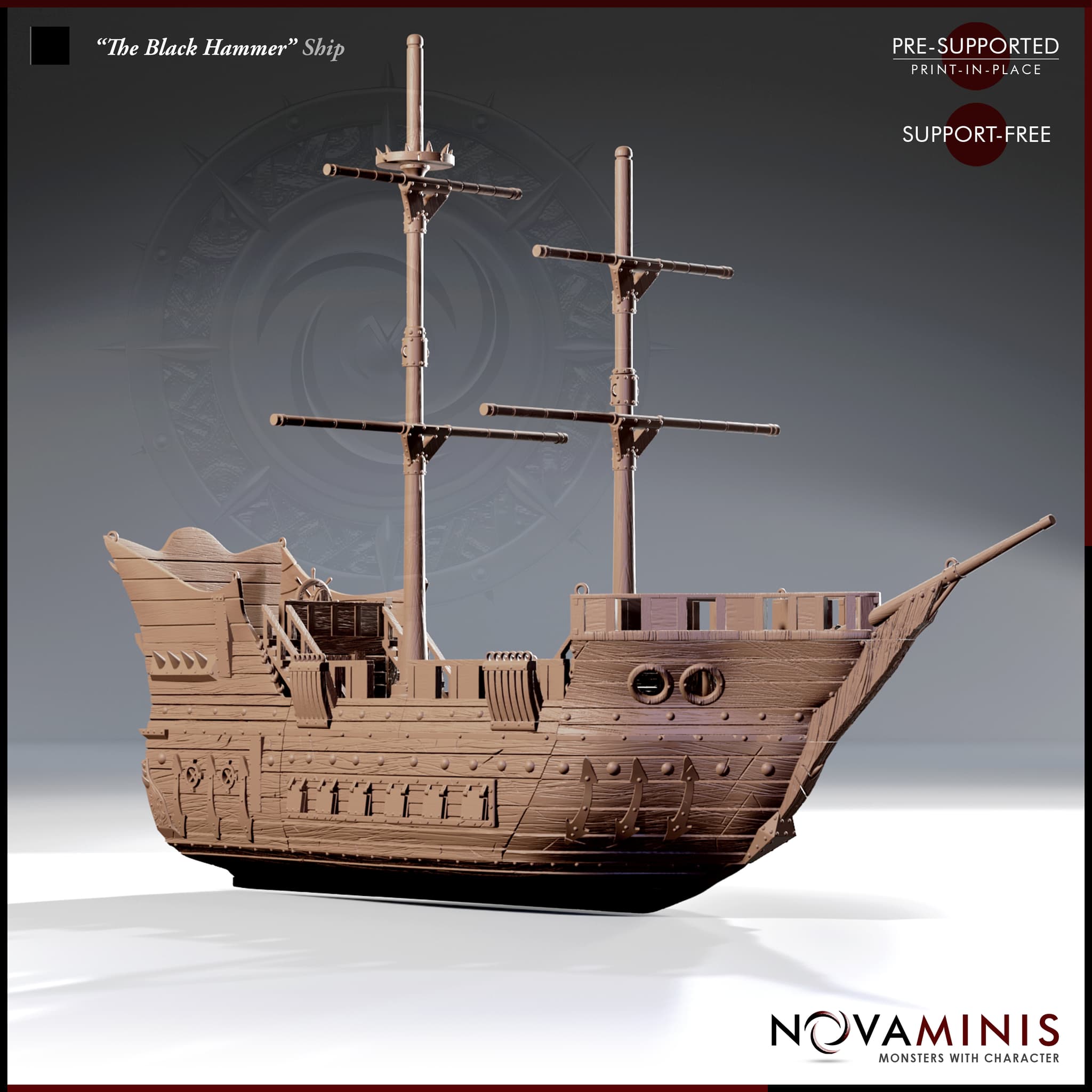 "The Black Hammer" Ship