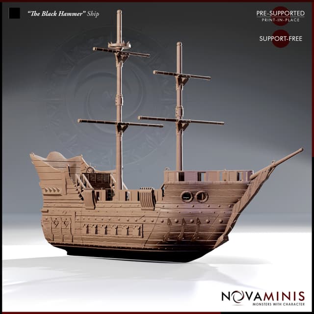 "The Black Hammer" Ship