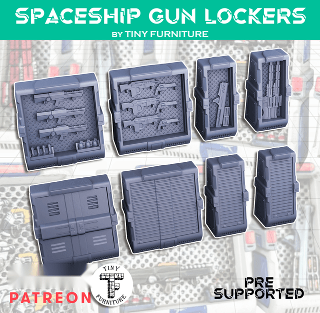 Spaceship Gun Lockers
