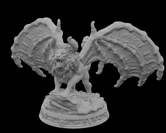 Manticore Beast - Boss - V1 - by STF_CSC