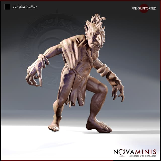 Petrified Troll 01