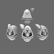 Sacred Scrolls V10 Library Guardian Helmets