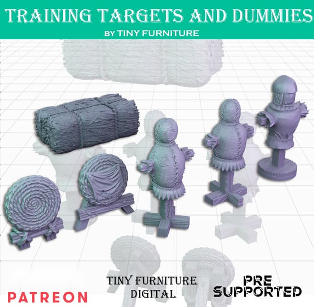 Training targets and dummies