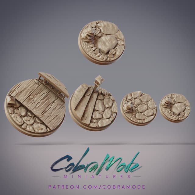 Japanese Garden Base Pack (4pcs)