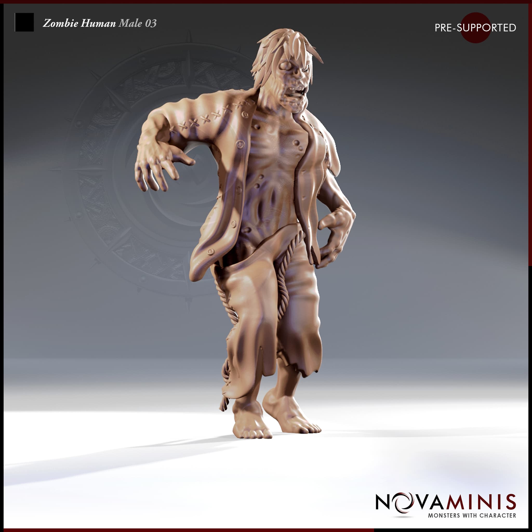 Zombie Human Male 03