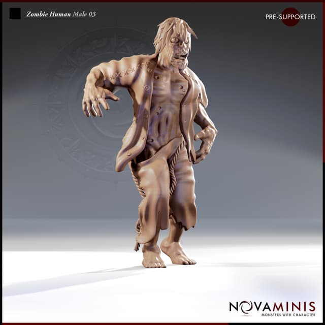 Zombie Human Male 03