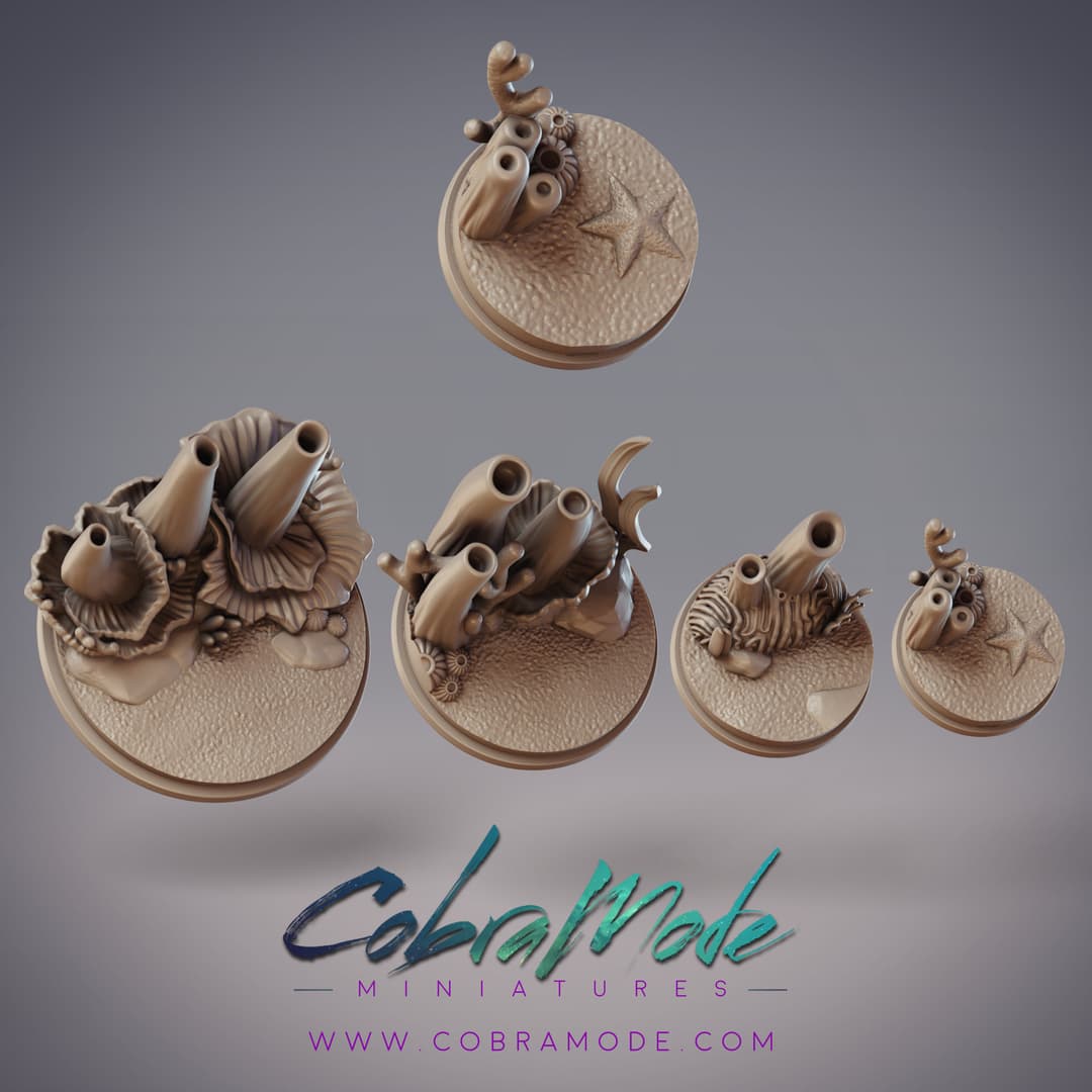 Coral Reef Base Pack (4pcs)