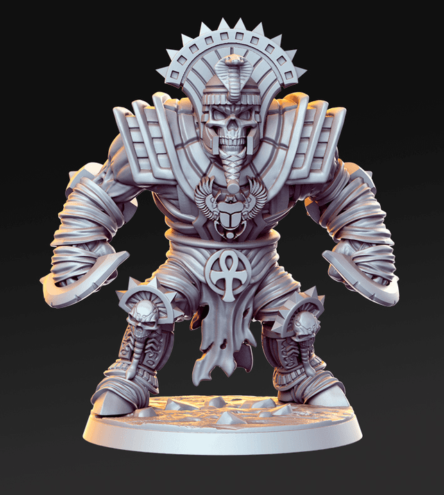 Mummy pharao with knuckleblades - RN Studio