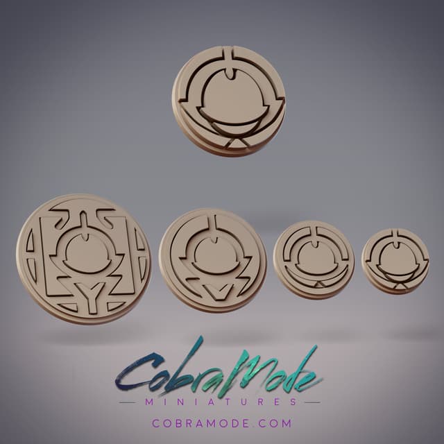 Nemesis Emblem Base Pack (4pcs)
