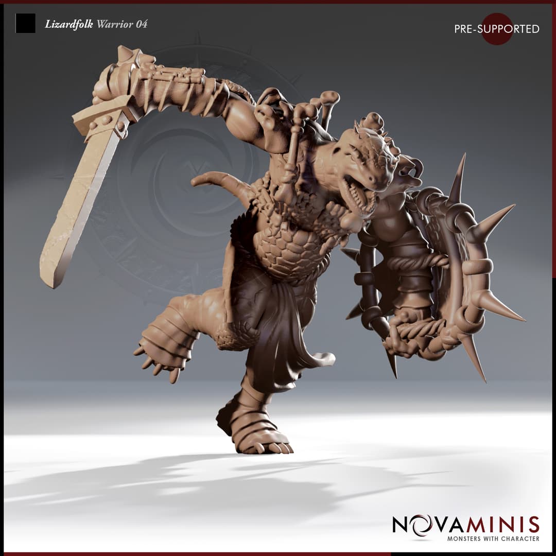 Lizardfolk Warrior 04