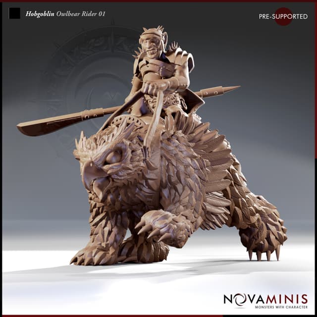 Hobgoblin Owlbear Rider 01