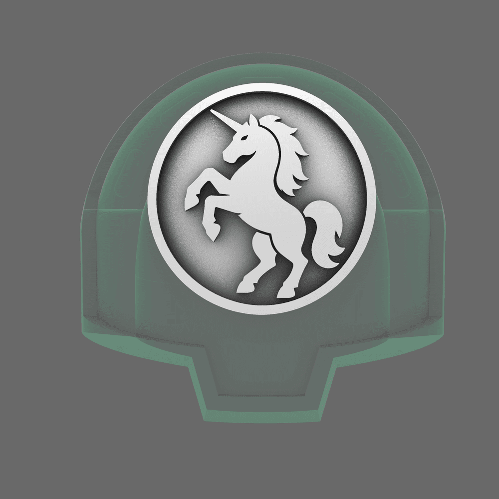 Galactic Knights DV04 Shoulder Symbols LEFT