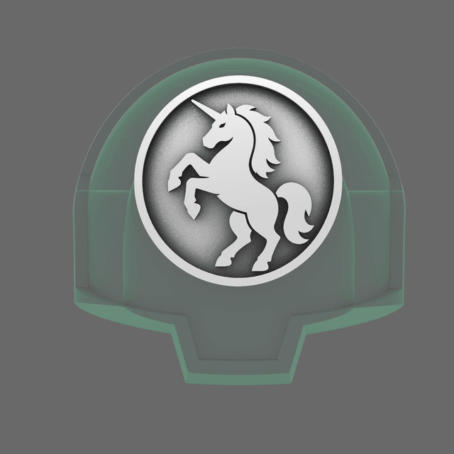 Galactic Knights DV04 Shoulder Symbols LEFT