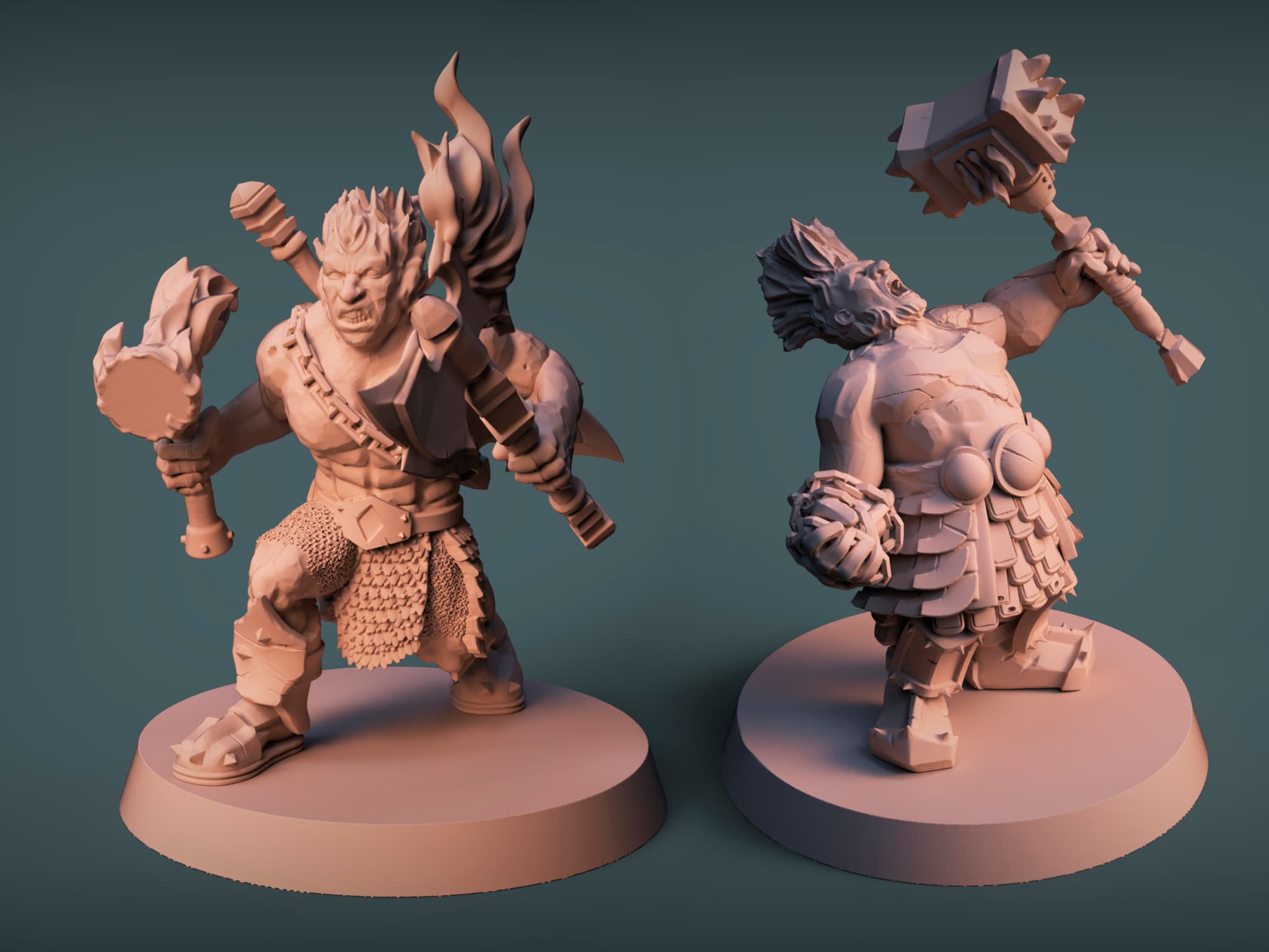Azer Iron Dwarfs pack (2)