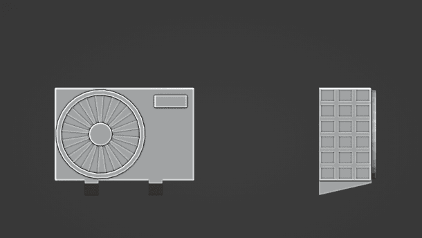 Modern Wall Mounted Air Conditioner