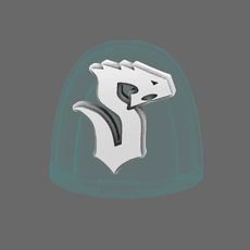 Void Serpents V10K Shoulder Symbols RIGHT