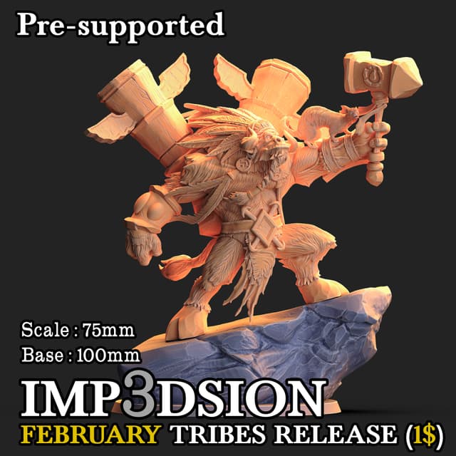 Tauro Shaman 75mm painter edition