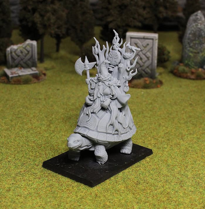 Dwarf King in turtle